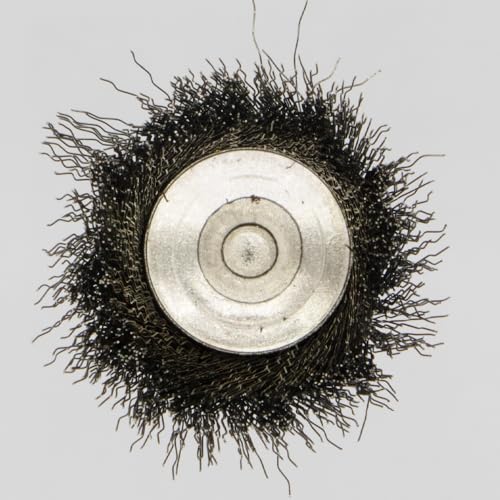 20PCS Wire Brushes - Metal Rust Removal, Polishing, Cleaning - 25mm Diameter, 3mm Shaft - Removes Burrs, Dust, and Oxide Layer - Handles Rough Surfaces - Designed for Industrial and DIY Enthusiasts - style: Wire Brush 3*25mm 20PCS