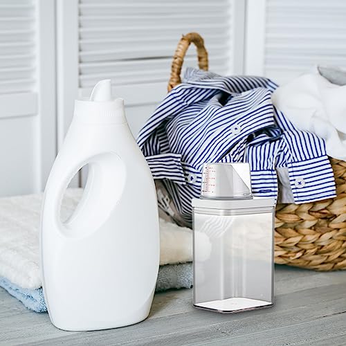 Multi-Purpose Liquid Dispenser - Spill-Proof Silicone Seal for Fabric Softener, Dish Soap & Laundry Storage (M) - color: M