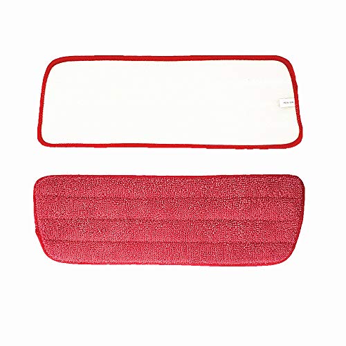 Colorsheng Microfiber Mop Replacement Heads for Wet/Dry Mops Floor Cleaning Pad Fit All Spray Mop (5 Pack)