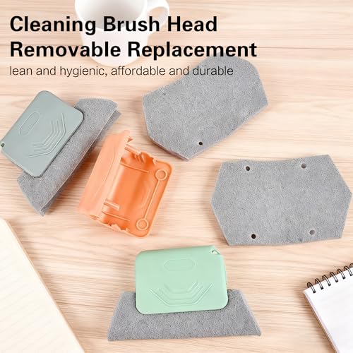 2026 New Magic Window Track Cleaner, Window Groove Cleaning Brush Tools Set, Sliding Door, Sill, Tile Lines, Shutter, Car Vents, Small Spaces Clean (3 Pcs) - color: 3 Pcs