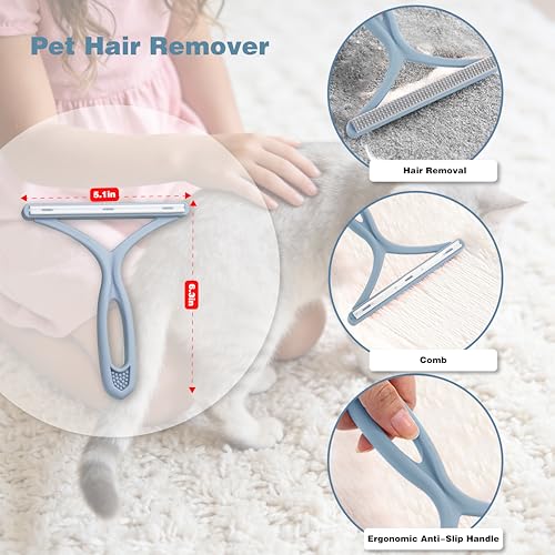 Pet Hair Remover Roller, a Reusable pet Hair Removal Tool, Suitable for Sofas, Furniture, Carpets, Cars, and Bedding for Removing cat and Dog Hair