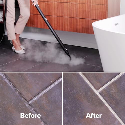 Dupray Neat Steam Cleaner, Multipurpose Steamer for Floors, Grout & Upholstery, Chemical-Free Cleaning, Large Tank, 20-Piece Accessory Kit *Kills 99.9% of Bacteria & Viruses - size: 20-piece (Neat Steam Cleaner)