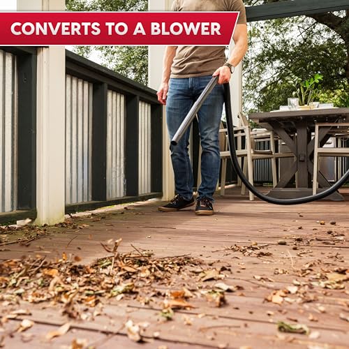 Vacmaster 3.2-Gallon* 2.5 Peak HP Wet/Dry Vacuum – VHB305M 1101
