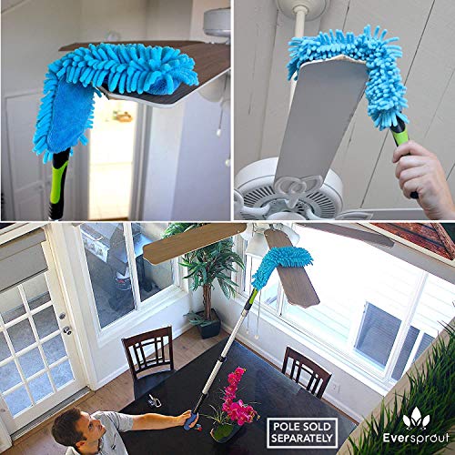 EVERSPROUT Fan Duster (12', 18', 24') (Attachment Only (No Pole)) - size: Attachment Only (No Pole)