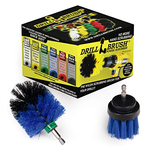 Aquatic Cleaning Supplies - Pool Accessories Kit - Brush for Pool Maintenance and Upkeep - Pool Liner Cleaning Solutions - Pool Cleaning Brush - Diving Board Cleaning Brush -Boat Carpet Cleaner Tools - color: Blue