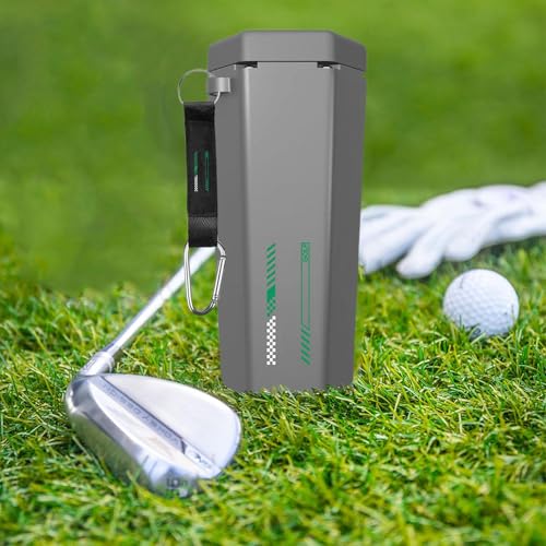Golf Ball Washer, Sports Cleaning Tool, Portable Golf Cleaner | Compact Golf Washing Machine for Outdoor Practice, Golf Towel Set for Club Cleaning, Accessory for Course