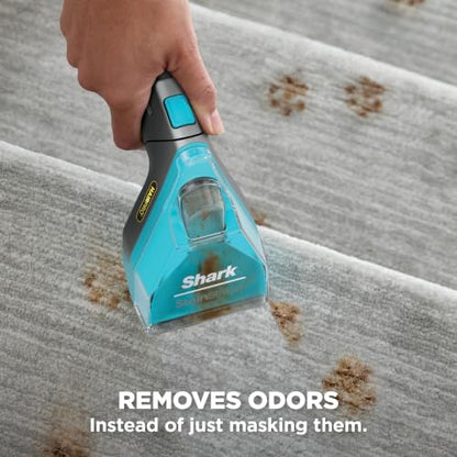 Shark StainStriker HairPro | Portable Carpet, Upholstery & Rug Cleaner | 3 Tools | Self-Cleaning | Perfect for Pets | Ultra-Powerful Stain & Odor Remover | Pet & OXY Solutions | Teal | PX253BRN - style: StainStriker w/ HairPro + 3 Tools