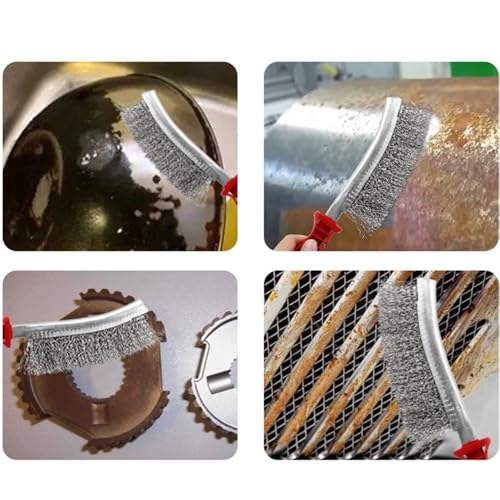Crevice Cleaning Brush, 250mm/9.84 inches House Cleaning Supplies Gap Cleaning Tools Home Essentials Hard Bristle Crevice Cleaner Brush for Household Use