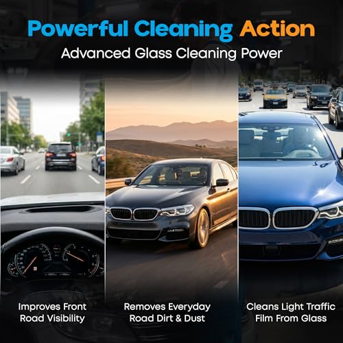 ZeroR® Windshield Washer Fluid, Ready to Use, +32°F Formula for Streak-Free Automotive Glass, Bug Splatter & Road Grime | Made in USA | 128 fl oz (1 Gallon) - size: 128 Fl Oz (Pack of 1)