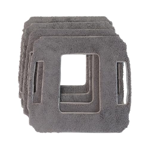 HUTT A1 Original Cleaning Pad for Window Cleaning Robot - Cloth, and Rags - 4 Pieces in One Box - color: Gray