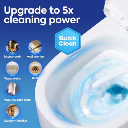 50 Pcs Disposable Toilet Cleaner Refill Pads, Universal Toilet Bowl Brush Replacement Heads, Durable Deep Cleaning Refills, Fresh Scent Bathroom Cleaning Supplies - size: 1 Count (Pack of 50)