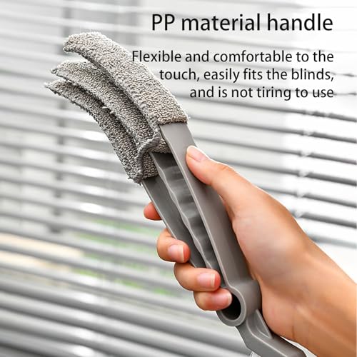 Blind Window Track Cleaner Groove & Crevice Sliding Door Track Cleaning Tool Home Air Conditioner Fan Dusting Gap Cleaning Brush(1 piece) - style: 1 piece