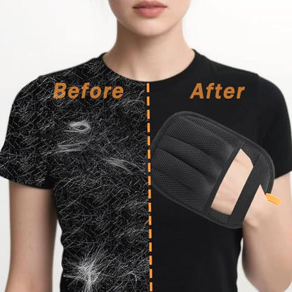 AUBELL Pet Hair Removal Glove for Dogs & Cats,2025 Upgrade Five-Finger Electrostatic Magic Brush,Animal Fur Removal Tool,Reusable Efficient Pet Hair Remover for Couch,Carpet,Clothes（2Pcs,Black） - color: Black-2pcs