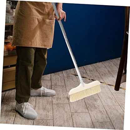 Indoor Brooms for Sweeping Soft Bristle Broom Long Handle Floor Cleaner Tool