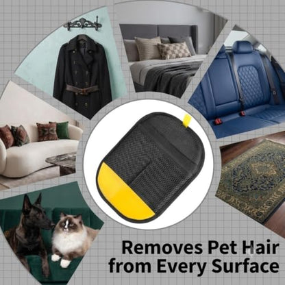 Pet Hair Remover Glove for Dogs & Cats – Reusable Fur Cleaning Mitt for Couch, Carpet, Furniture & Clothes – Easy Lint & Hair Removal Tool