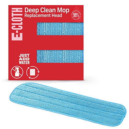 E-Cloth Microfiber Mop Head Replacement - Reusable Microfiber Mop Pads, Washable Replacement Pads, Multi-Surface Floor Cleaning Cloths for Hardwood, Tile & Laminate - 1 Pack