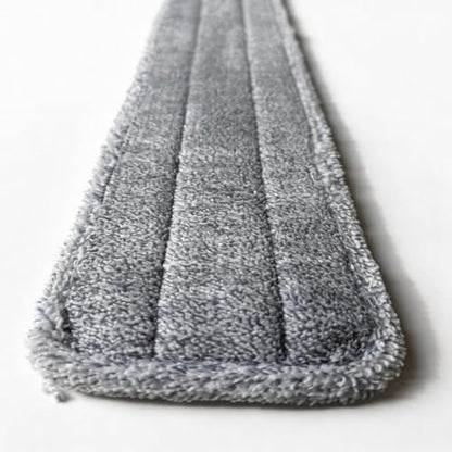 24 Inch Microfiber Mop Pads 6 Pack for Hardwood Tile Laminate Deep Clean | Reusable flat mop pads for floor cleaning, fits 24-inch mop heads, washable and durable, wet/dry use, home cleaning essential - color: 24 in Mop Pads