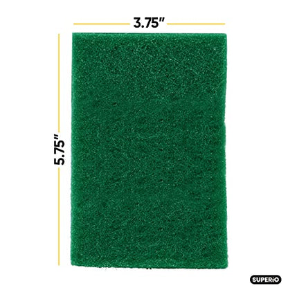 Heavy Duty scouring Pads Non-Scratching Scrubber, Non-Scratch Cleaning Scrub Pads, Eco-Friendly Reusable Kitchen Scrubbing Pad, Great for Non-Stick Cookware - size: 10-pack