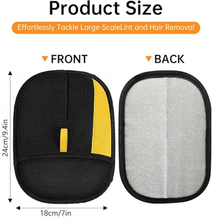 Pet Hair Removal Glove, Newly Upgraded Electrostatic Gloves Pet Hair for Dogs & Cats, Washable and Reusable Hair Remover Tool for Carpet, Curtain, Clothing, Couch, Car Seat - 1 Pcs