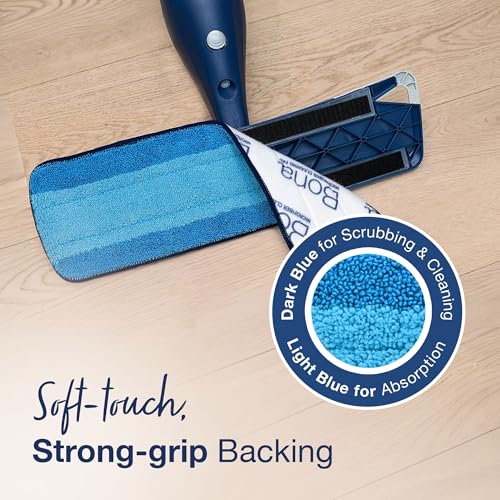 Bona Hardwood Floor Premium Spray Mop - Includes Wood Floor Cleaning Concentrate and Machine Washable Microfiber Cleaning Pad - Dual Zone Cleaning Design for Faster Cleanup - style: Premium Spray Mop: Concentrate Packet