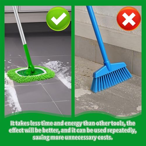 Reusable Microfiber Mop Pads, Compatible with Sweeper Sweeping Mopping pad Refills Cloths for Surface/Hardwood Floor Cleaning (4 Pack Green) - color: 4 Pack Green