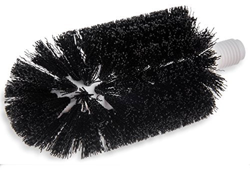 SPARTA 4014600 Plastic Floor Drain Brush, Drain Cleaning Brush With Female Thread For Drain Cleaning, 3 Inches, Black - size: 3"