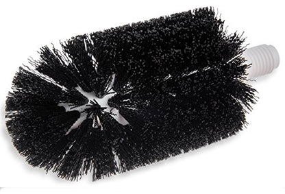 SPARTA 4014600 Plastic Floor Drain Brush, Drain Cleaning Brush With Female Thread For Drain Cleaning, 3 Inches, Black - size: 3"
