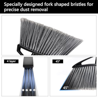 Brooms for Sweeping Indoor, House Brooms for Sweeping Indoor, Angle Broom for Floors, Kitchen Broom, Floor Broom Applied for Courtyard, Garage, etc.