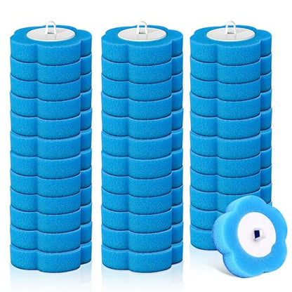 Toilet Bowl Wand Refills - 30 Count Disposable Replacement Brush Heads, Household Bowl Cleaners Refill Pads, Toilet Sponge Brush Scrubbers Cleaning Supplies for Home Washing Bathroom Bathtub - style: 30 Count Refills
