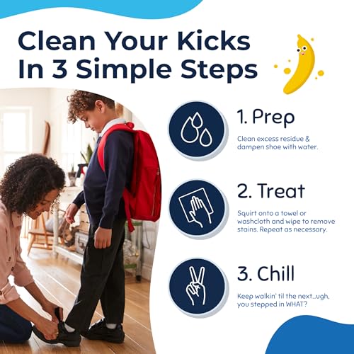 Miss Mouth's Messy Eater Stain Treater and Messy Steppers Shoe Cleaner Magic Duo - Stain Remover for Clothes, Carpet, Upholstery and Shoe Cleaner for Sneakers, Leather, Cloth, Mesh - style: Combo Pack