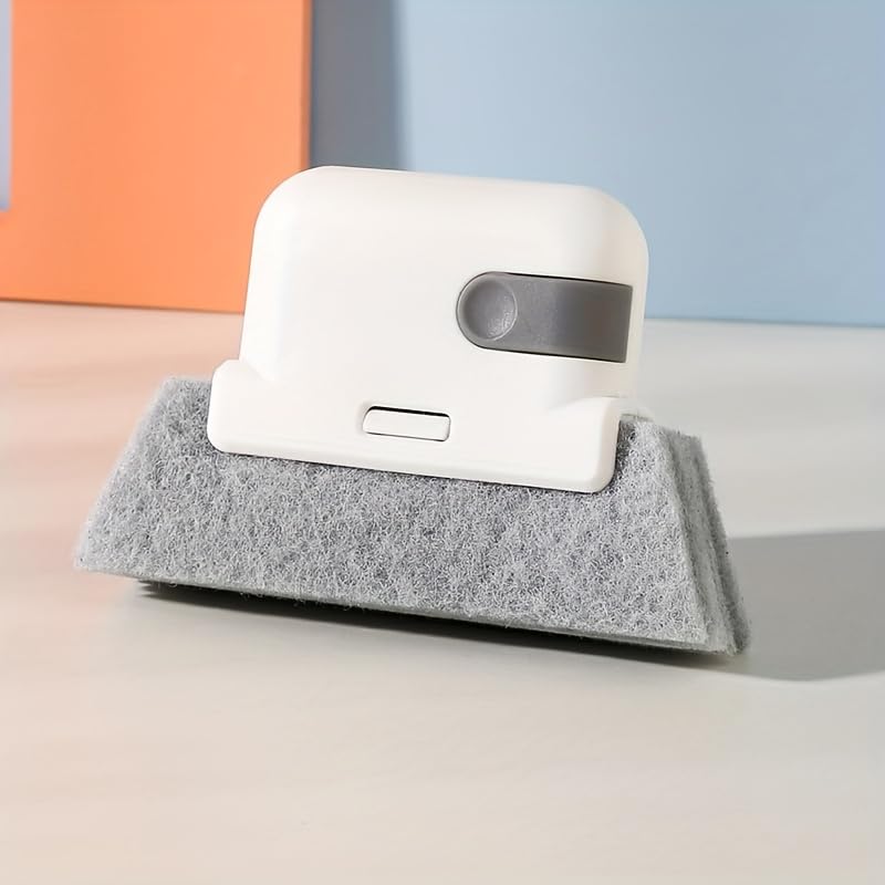 2-in-1 Groove Cleaning Brush Handheld Window Sill Sliding Door Track Gap Cleaning Brush Home Cleaning Tool