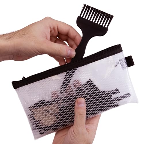 Electronics, Computers, 3D Printers, Tool Cleaning Kit - Set of 10 Brushes ESD (Electrostatic Discharge) with EVA case - Black Zipper