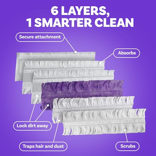 Swiffer PowerMop Multi-Surface Mopping Pad Refills,Made by Swiffer,for Floor Cleaning,11 Count (Pack of 2) - size: 11 Count (Pack of 2)