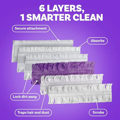 Swiffer PowerMop Multi-Surface Mopping Pad Refills,Made by Swiffer,for Floor Cleaning,11 Count (Pack of 2) - size: 11 Count (Pack of 2)