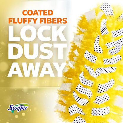Swiffer Pet Heavy Duty Dusters Refills, Multisurface 360 Dusters with Febreze Odor Defense, 11 Count (Pack of 3) - size: 11 Count (Pack of 3)