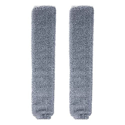 Retractable Gap Dust Cleaner 2pc Under Appliance Microfiber Duster Dust Brush Replacement Cloths Removable Hand Duster Microfiber Retractable Washable - style: 2PC Duster Cloths