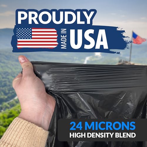 Reli. 95 Gallon Trash Bags Heavy Duty | 68 Trash Bags with Ties | Super Sizeable, Black, Serious Garbage Cleanup