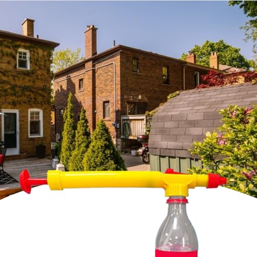 High Pressure Air Pump Manual Sprayer | Manual Watering Tool - Beverage Bottle Sprayer Replacement Nozzles | for Outdoor Plant Flower Care Home Cleaning Car Detailing Pet Grooming - color: Random Color
