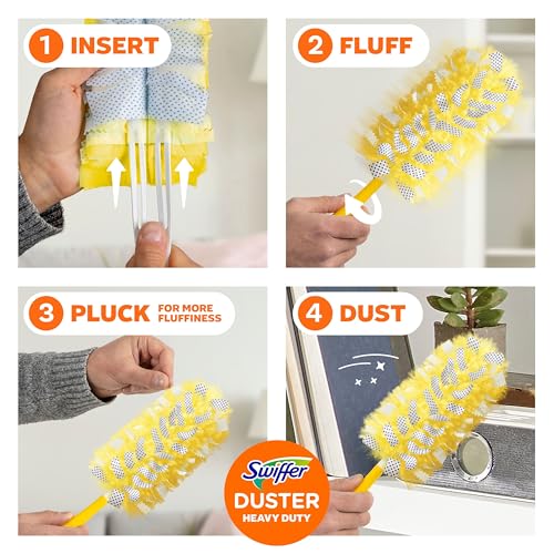 Swiffer Dusters Heavy Duty Multi-Surface Duster Refills for Cleaning, Unscented, 11 Count - size: 1 Pack (11 Count)