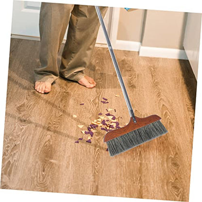 ABOOFAN Detachable Long Handle Floor Cleaning Broom Soft Bristles Static for Home Office Lightweight Hardwood Handle Indoor Sweeping Brush