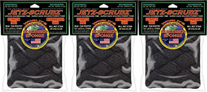 The Original Magic Jetz Scrubz J27 Scrubber Sponge Rectangle, Pack of 3