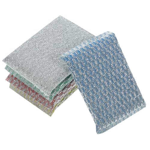 BESTYASH 20pcs Non-Scratch Kitchen Sponges Heavy-Duty Dish Scrubbers for Pots and Pans Multi-Functional Cleaning Pads for Household Use