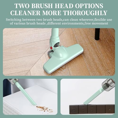 KEROMEE Cordless Vacuum Cleaner, Handheld Stick Mini Lightweight 2-in-1 Vacuum for Pet Hair Hardwood Floor Cat Litter Home Cleaning - style: Cordless
