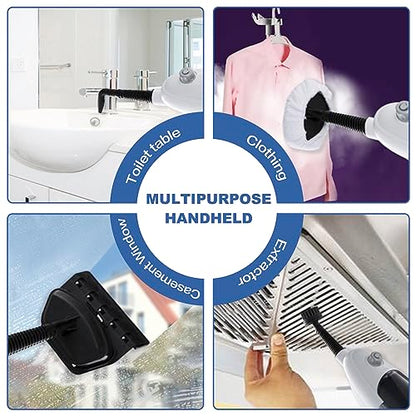 Steam Mop Cleaner 10-in-1 with Convenient Detachable Handheld Unit, Laminate/Hardwood/Tiles/Carpet Kitchen - Garment - Clothes - Pet Friendly Steamer Whole House Multipurpose Use