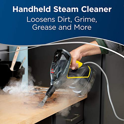 BISSELL PowerSteamer Heavy Duty 3-in-1 Steam Mop and Handheld SteamShot for Indoor & Outdoor, use for Garage, Workshop, Auto, Boat, Recreational Vehicles, Windows,Outdoor Furniture and Decks, 2685A - style: Power Steamer
