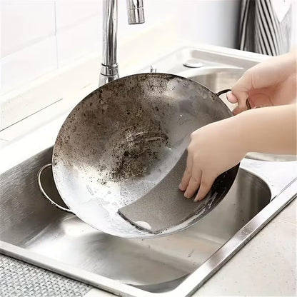 10pcs Diamond-Coated Heavy Duty Cleaning Pads - Abrasive Sponge Scrubbers for Pot Bottom, Cutting Board, Rust Removal, Dishwashing, Household & Commercial Use, Effortless Scouring Power 3.54"x5.31"