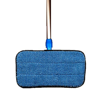 Real Clean 10 inch Commercial Microfiber Mop Kit with Two Premium Microfiber Mop Pads