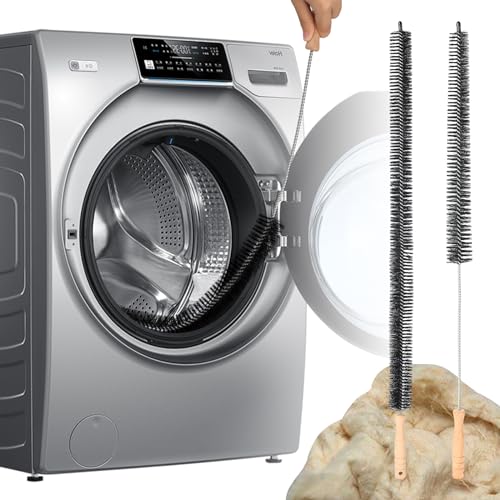Dryer Cleaner Vent Brush - 70cm or 75cm Long Flexible Dryer Vent Cleaner & Refrigerator Condenser Coil Brush Long Flexible Refrigerator Coil Cleaning Brush (Long Brush)
