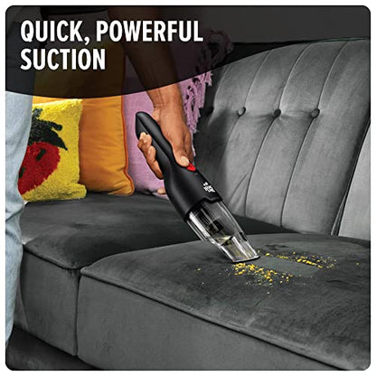 Dirt Devil Grab and Go+ 8V Cordless Handheld Vacuum Cleaner, Powerful Suction, Lightweight, Includes 2-in-1 Tool and Charging Stand with Tool Storage, Portable Vacuum Cleaner