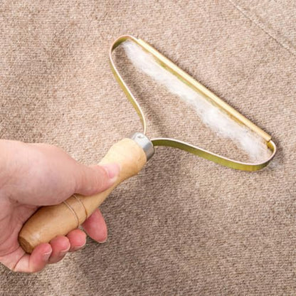 STOBAZA 2 Pcs Portable Pet Hair Remover for Carpet and Car Mats Large Hair Removal Area Stainless Steel Scraper for Dog at Home and Car